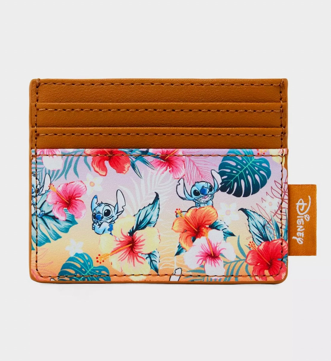 Loungefly Disney Stitch Tropical Flowers Cardholder