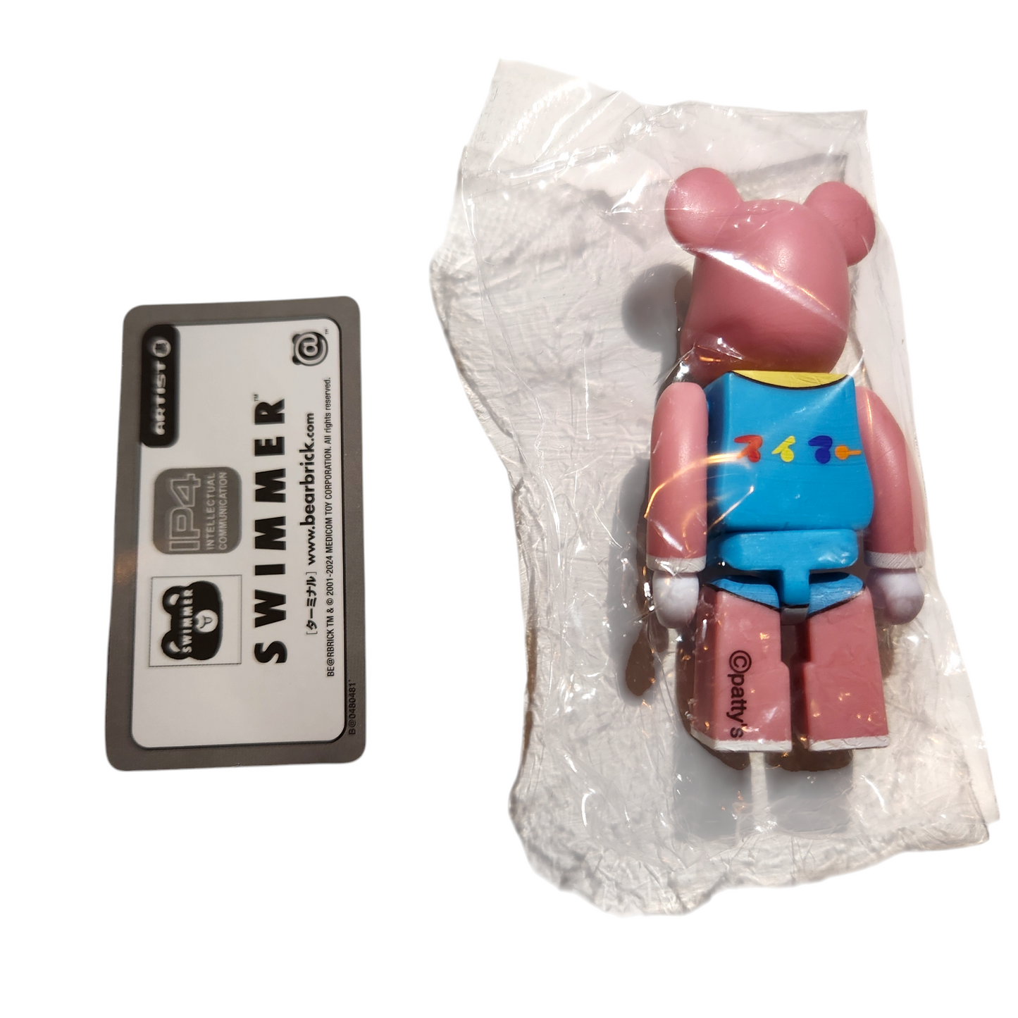 Artist Swimmer Rabbit Variant Bearbrick Series 48