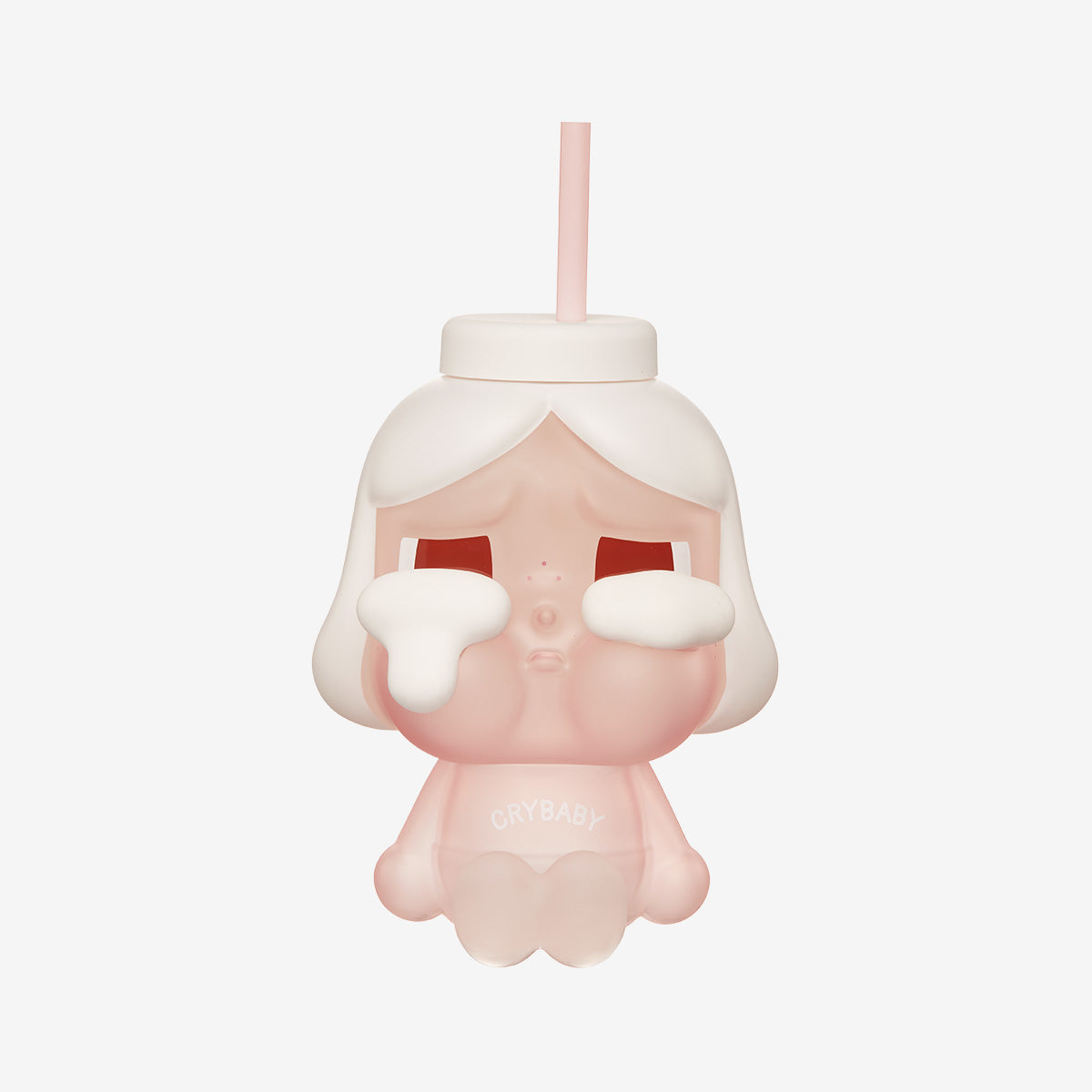 CRYBABY Crying Again Series-Plush Straw Cup (I'LL GIVE YOU ALL MY LOVE)