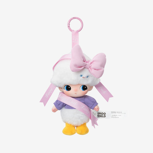 DIMOO WORLD × DISNEY Series-Vinyl Plush Keychain Blind Box (Daisy's Gift)