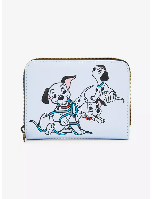 Loungefly Disney 101 Dalmatians Puppies Mini Zipper Wallet