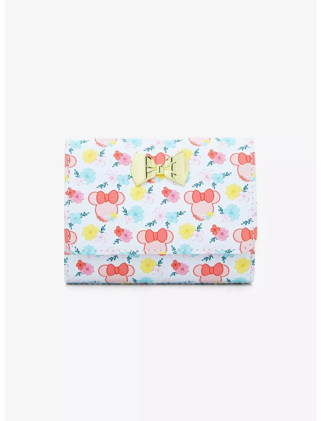 Loungefly Disney Minnie Mouse Flowers Mini Flap Wallet