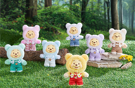 Disney Winnie the Pooh candy series vinyl plush blind box